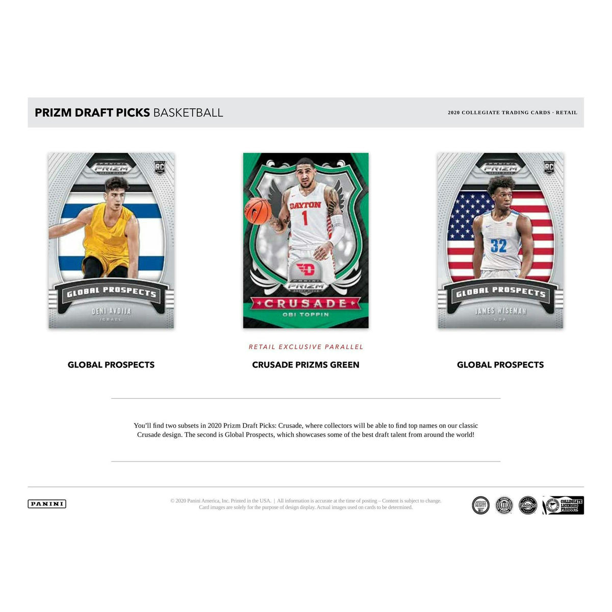 2020/21 Panini Prizm Draft Picks Basketball Cello Multi 15-Card Pack (Lot of 12) (Reed Buy)