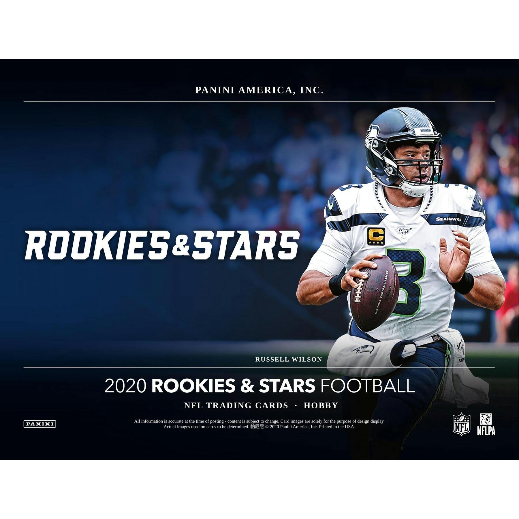 2020 Panini Rookies & Stars Football Hobby 14-Box Case