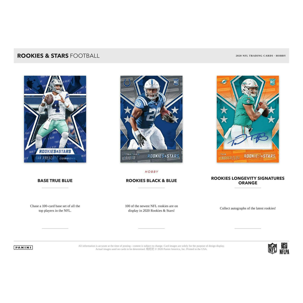 2020 Panini Rookies & Stars Football Hobby 14-Box Case