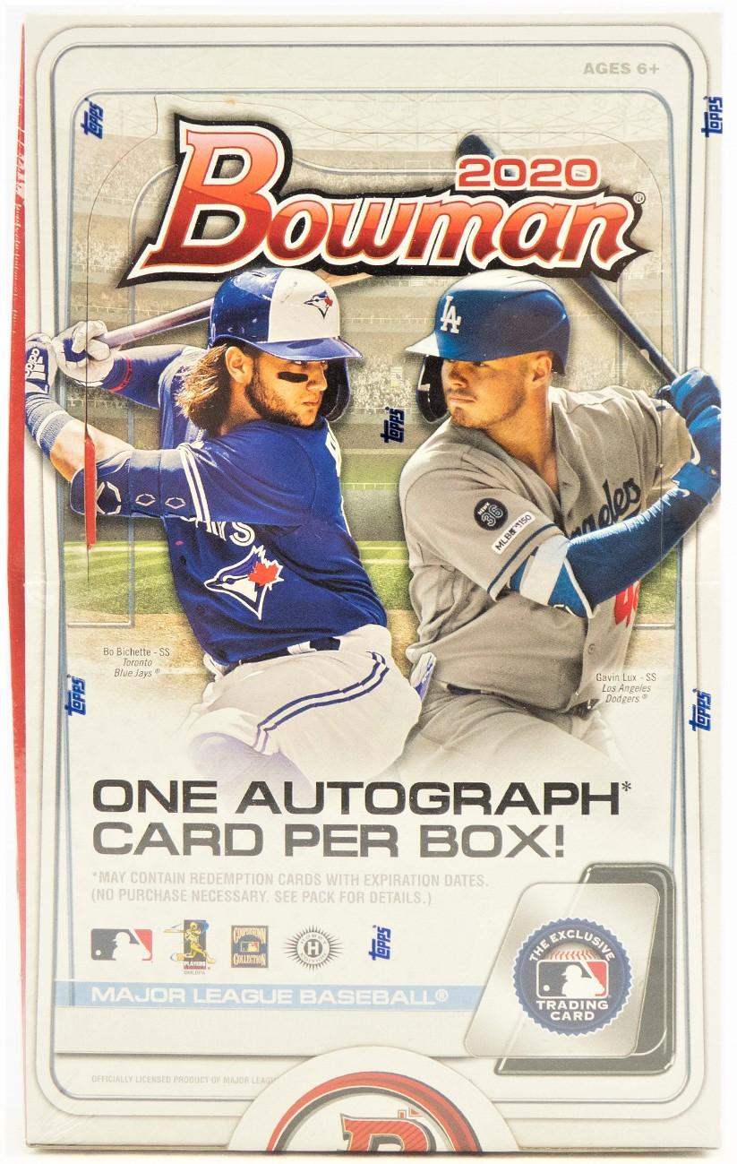 2020 Bowman Baseball Hobby Box (Reed Buy)