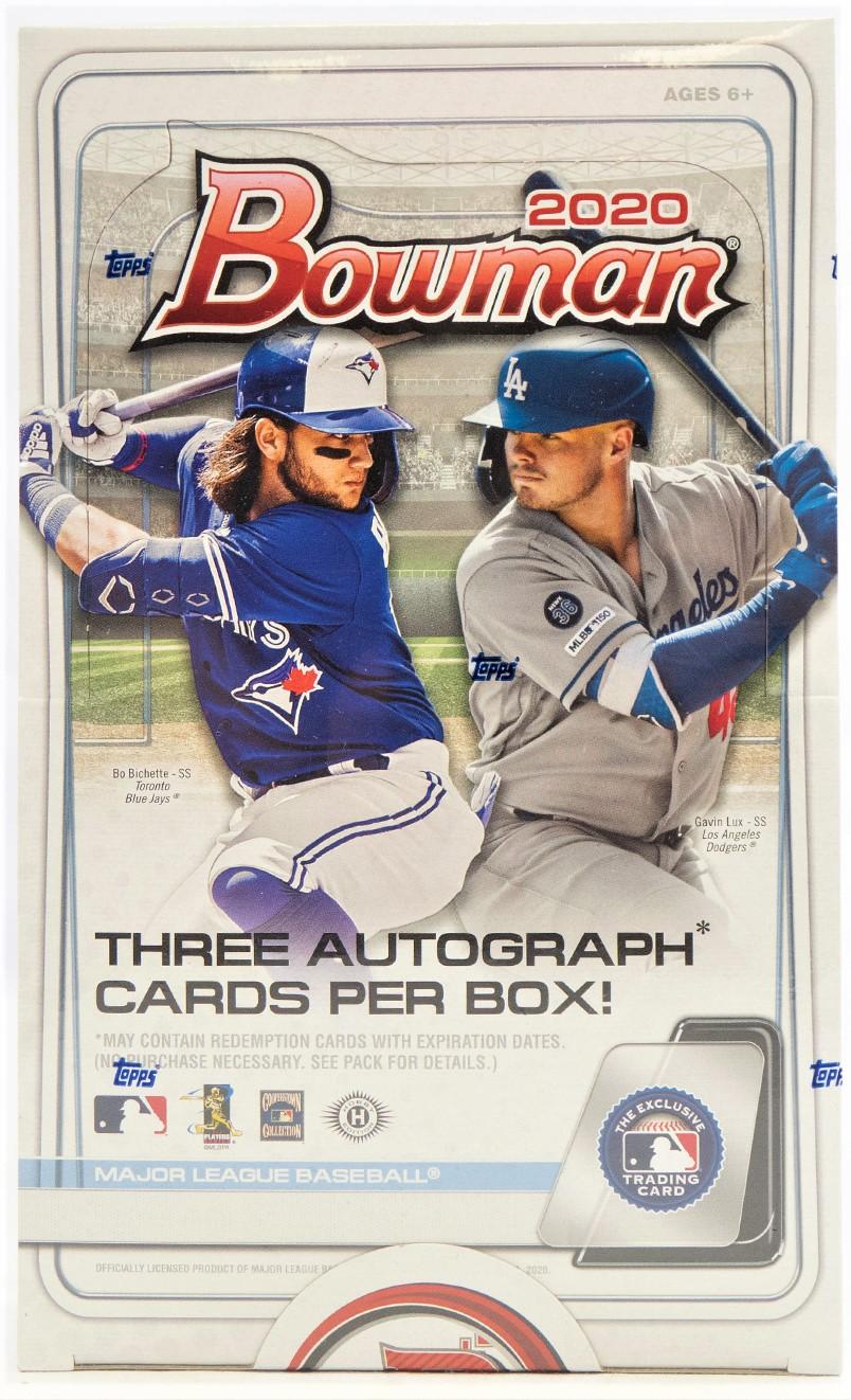 2020 Bowman Baseball Hobby Jumbo Box (Slightly Damaged)