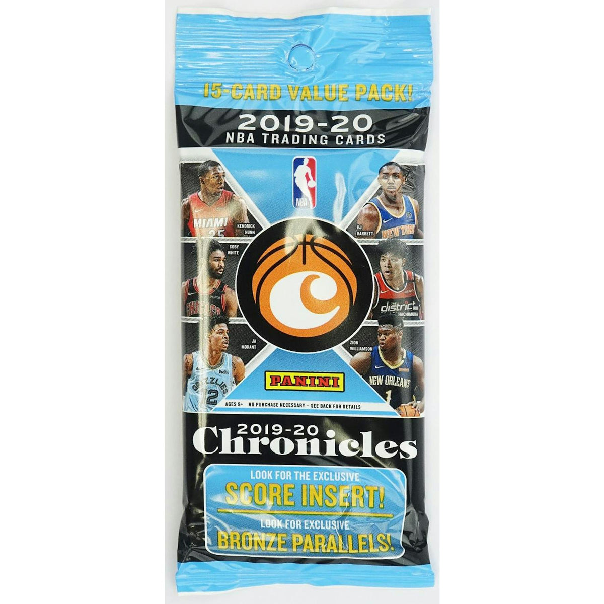 2019/20 Panini Chronicles Basketball Jumbo Value Pack (Lot of 12) (Reed Buy)