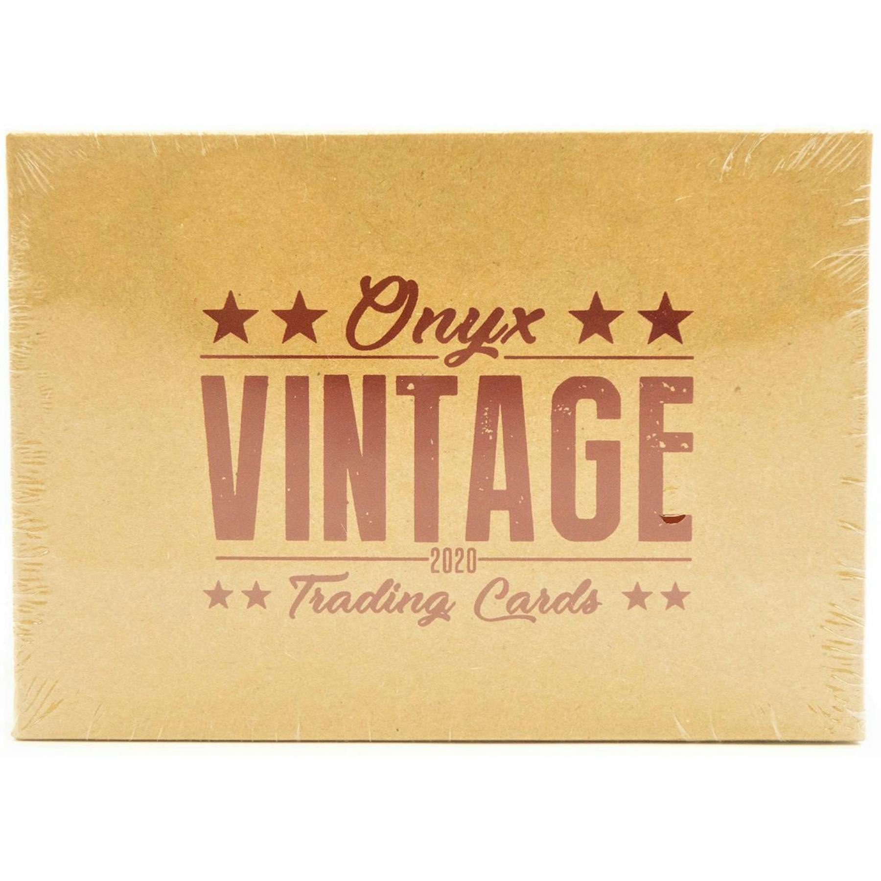 2020 Onyx Vintage Baseball Hobby Box (Reed Buy)