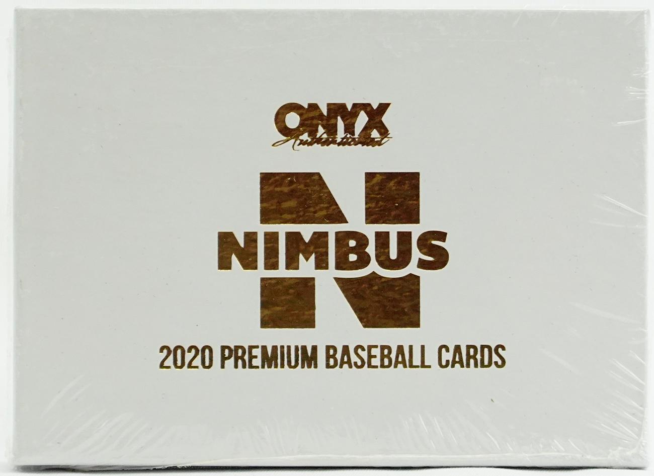 2020 Onyx Nimbus Baseball Hobby Box (Reed Buy)
