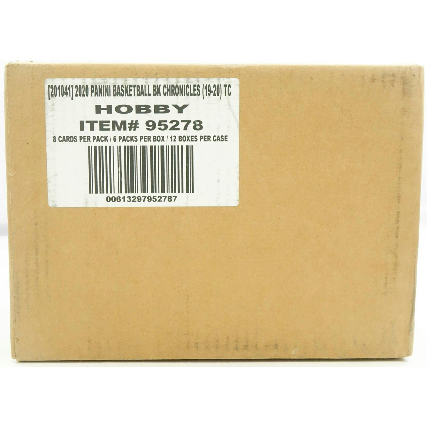 2019/20 Panini Chronicles Basketball Hobby 12-Box Case