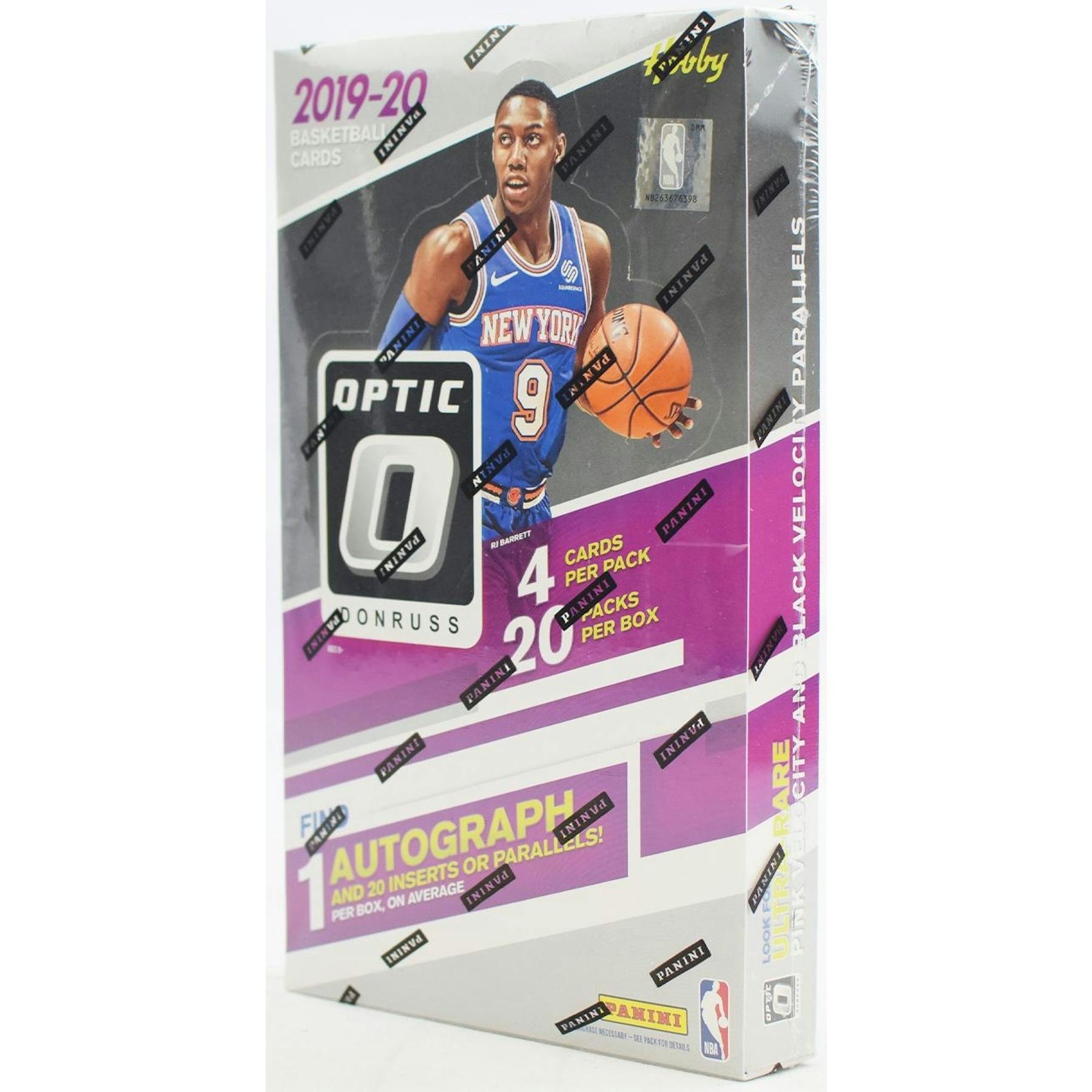 2019/20 Panini Donruss Optic Basketball Hobby Box (Reed Buy)