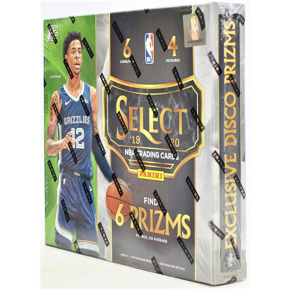2019/20 Panini Select Basketball H2 Hobby Hybrid Box (Reed Buy)