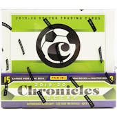 2019/20 Panini Chronicles Soccer Hobby Box