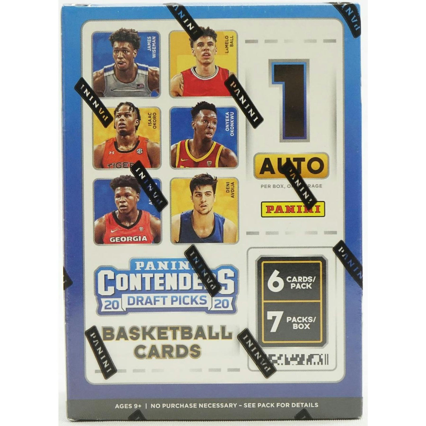 2020/21 Panini Contenders Draft Basketball Blaster Box