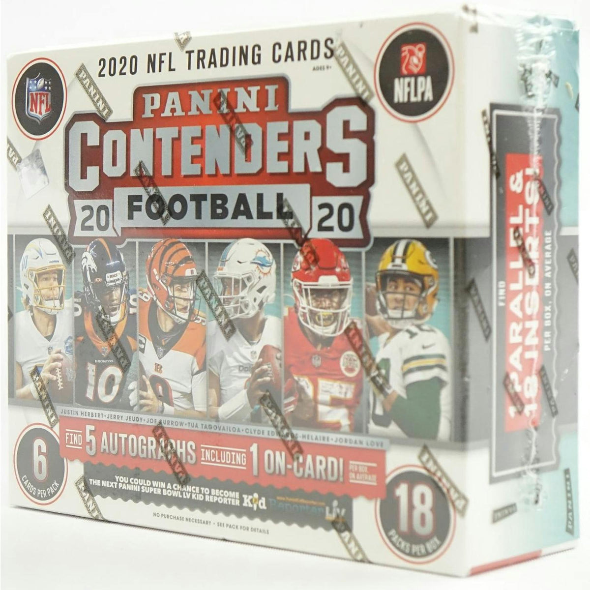 2020 Panini Contenders Football Hobby 12-Box Case