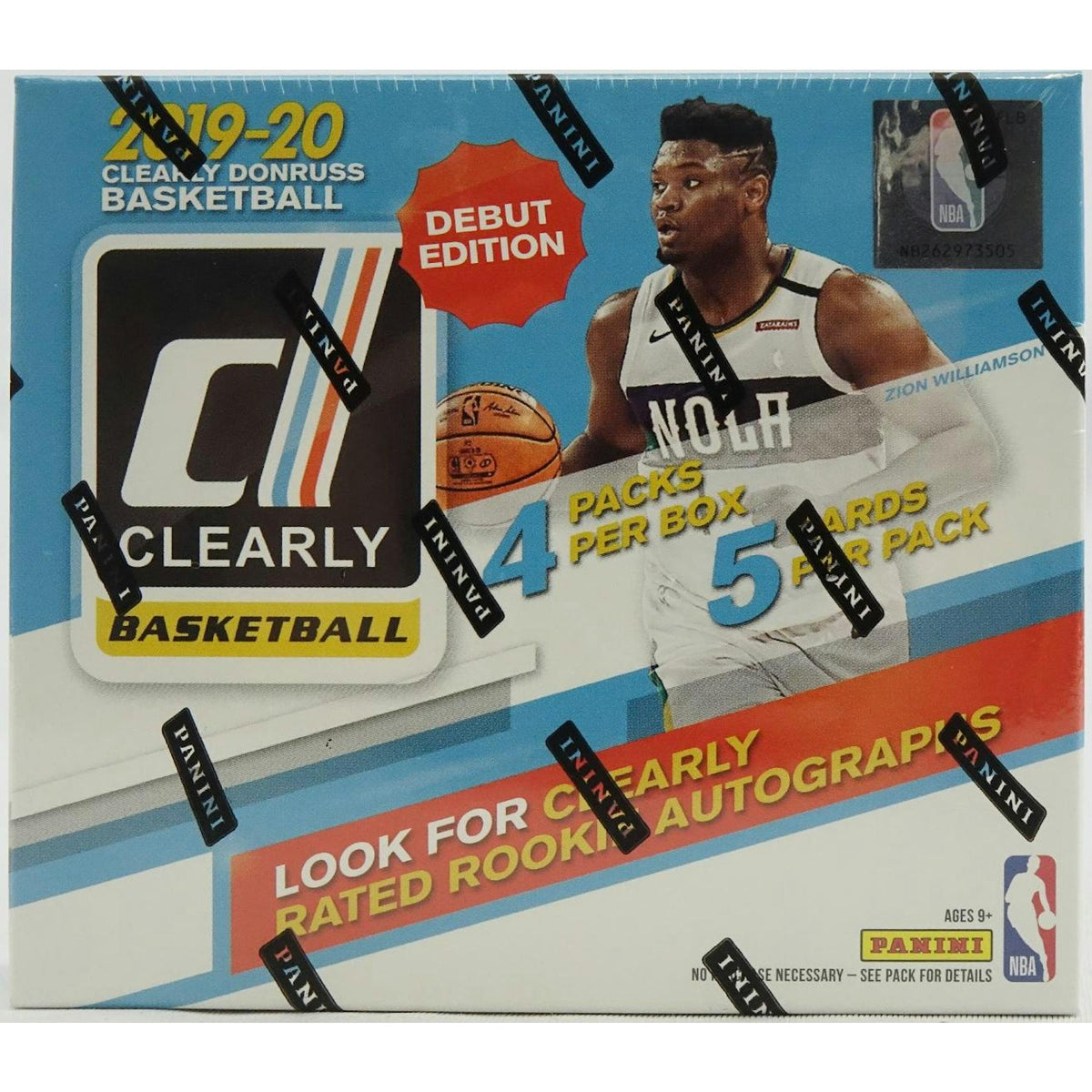 2019/20 Panini Clearly Donruss Basketball Hobby Box