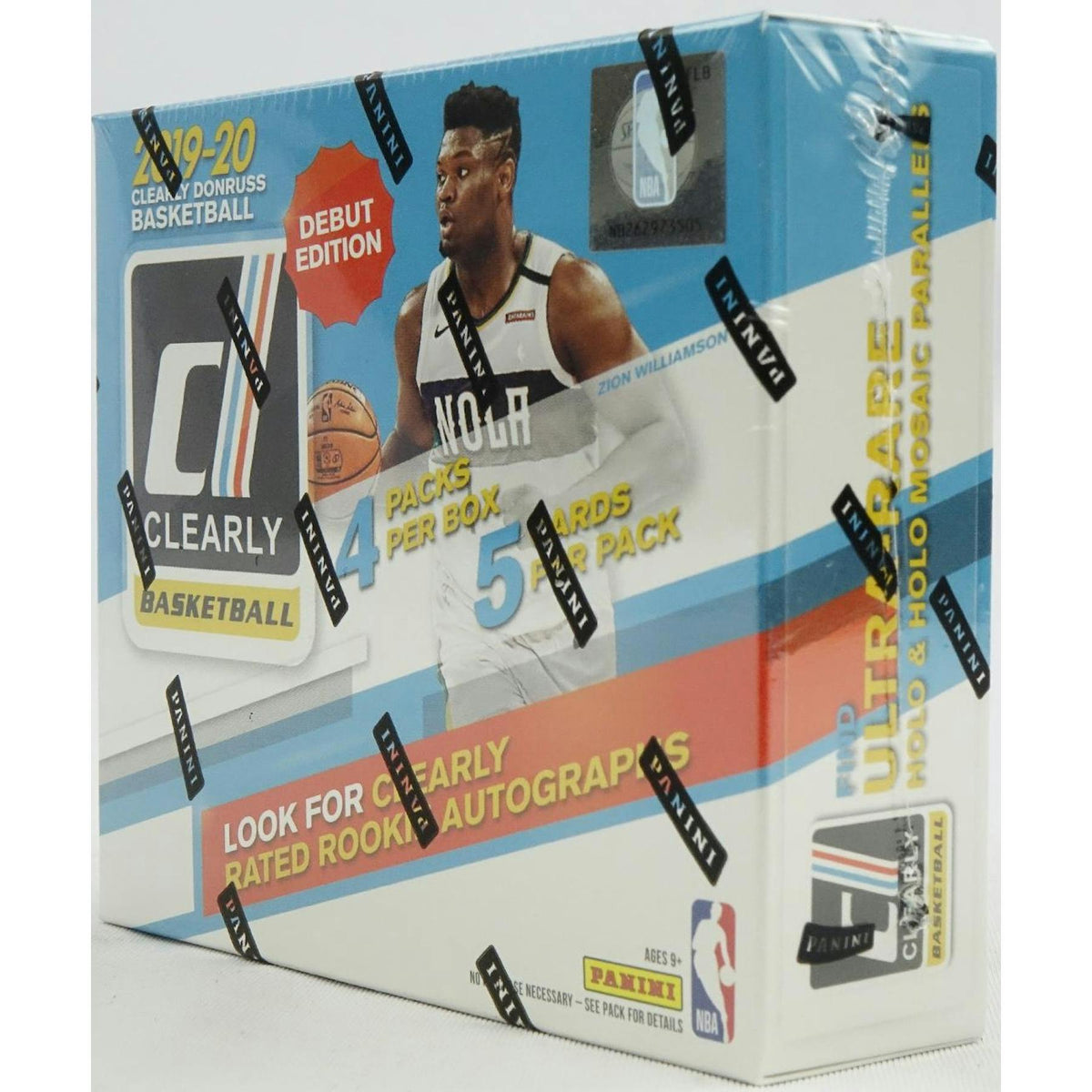 2019/20 Panini Clearly Donruss Basketball Hobby Box