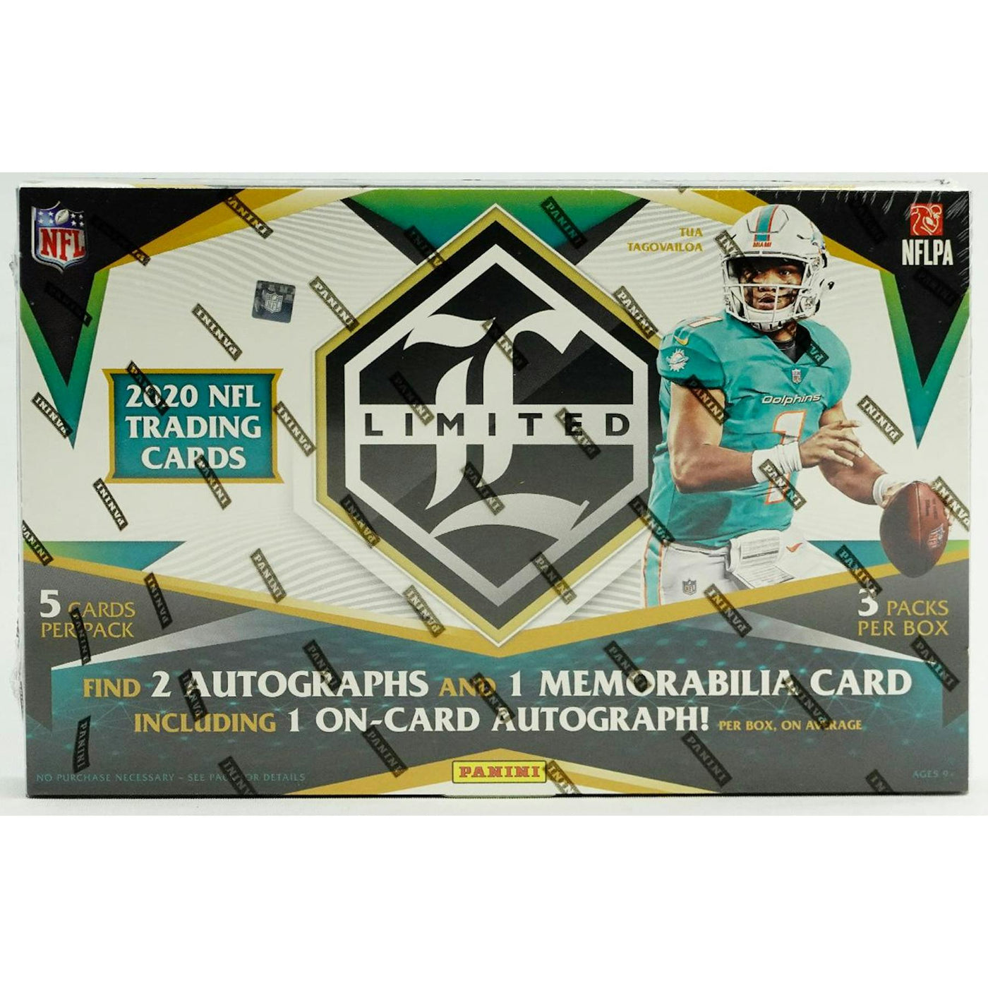 2020 Panini Limited Football Hobby 14-Box Case
