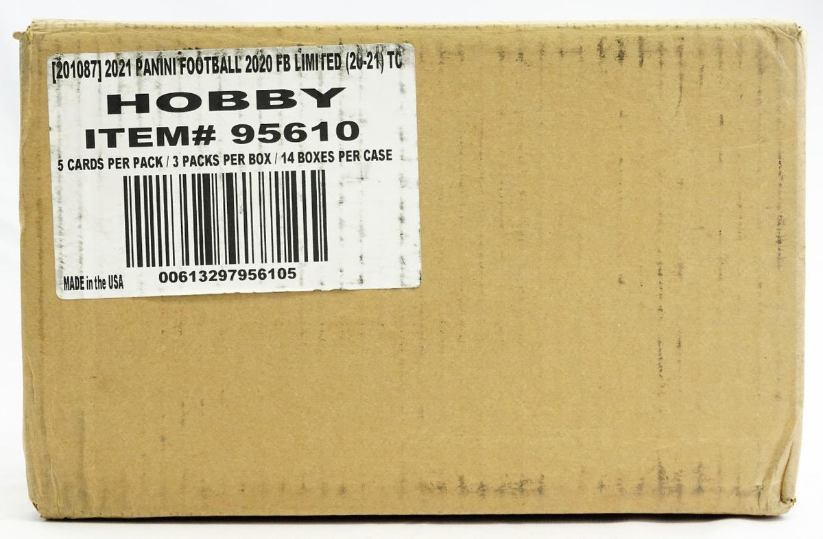 2020 Panini Limited Football Hobby 14-Box Case