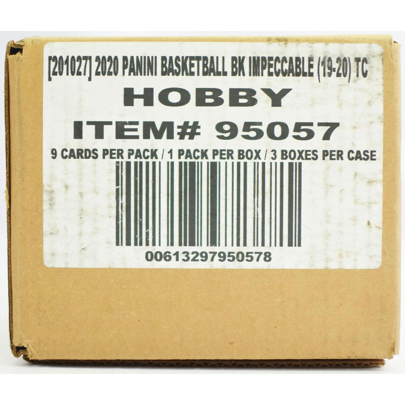 2019/20 Panini Impeccable Basketball Hobby 3-Box Case