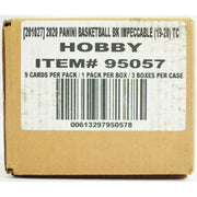 2019/20 Panini Impeccable Basketball Hobby 3-Box Case