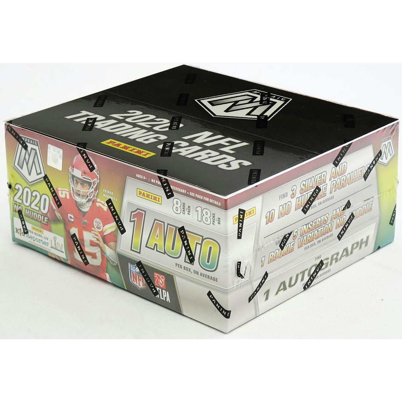 2020 Panini Mosaic No Huddle Football Hobby 20-Box Case