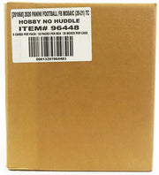 2020 Panini Mosaic No Huddle Football Hobby 20-Box Case