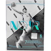 2019/20 Panini Noir Basketball Hobby Box