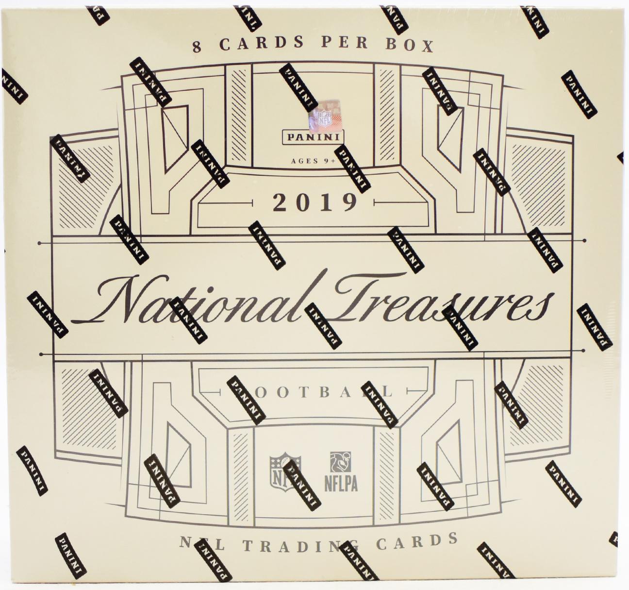 2019 Panini National Treasures Football Hobby Box