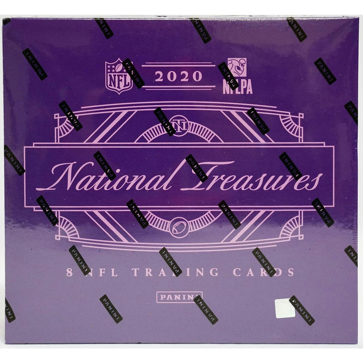 2020 Panini National Treasures Football Hobby 4-Box Case
