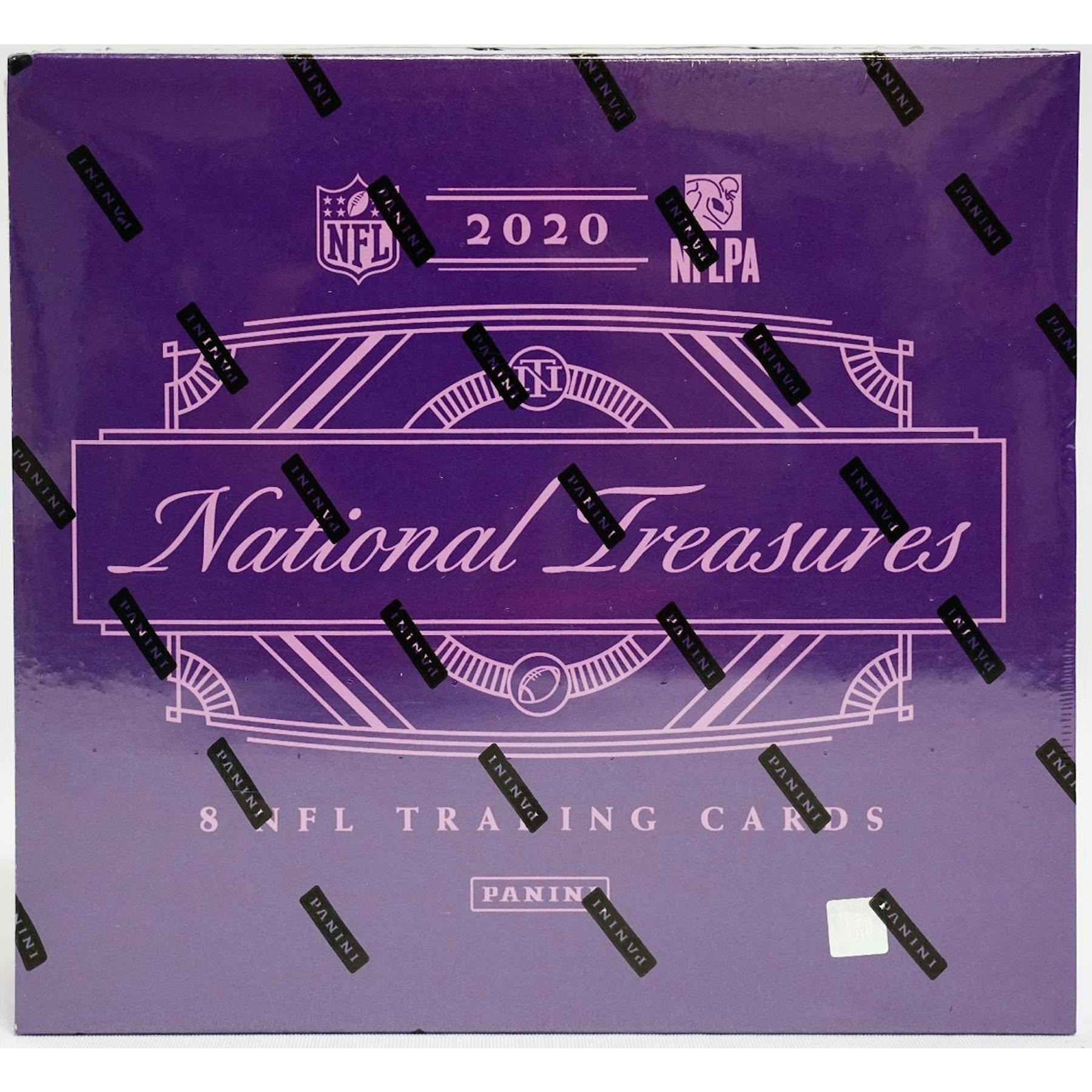 2020 Panini National Treasures Football Hobby Box