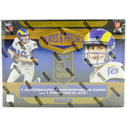 2020 Panini Plates and Patches Football Hobby 12-Box Case