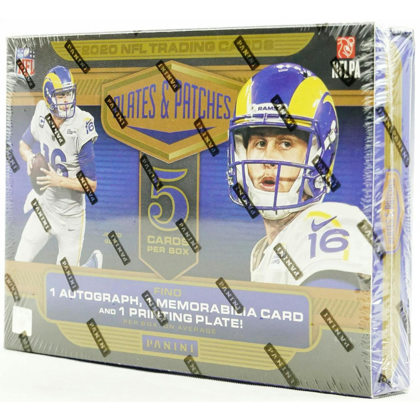 2020 Panini Plates and Patches Football Hobby Box
