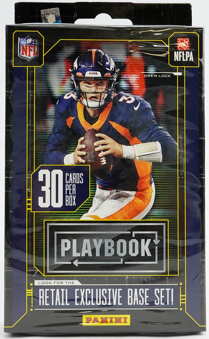 2020 Panini Playbook Football Hanger Box (Orange Parallels)