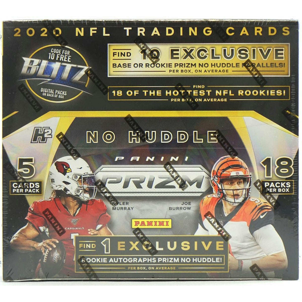 2020 Panini Prizm No Huddle Football Hobby Box