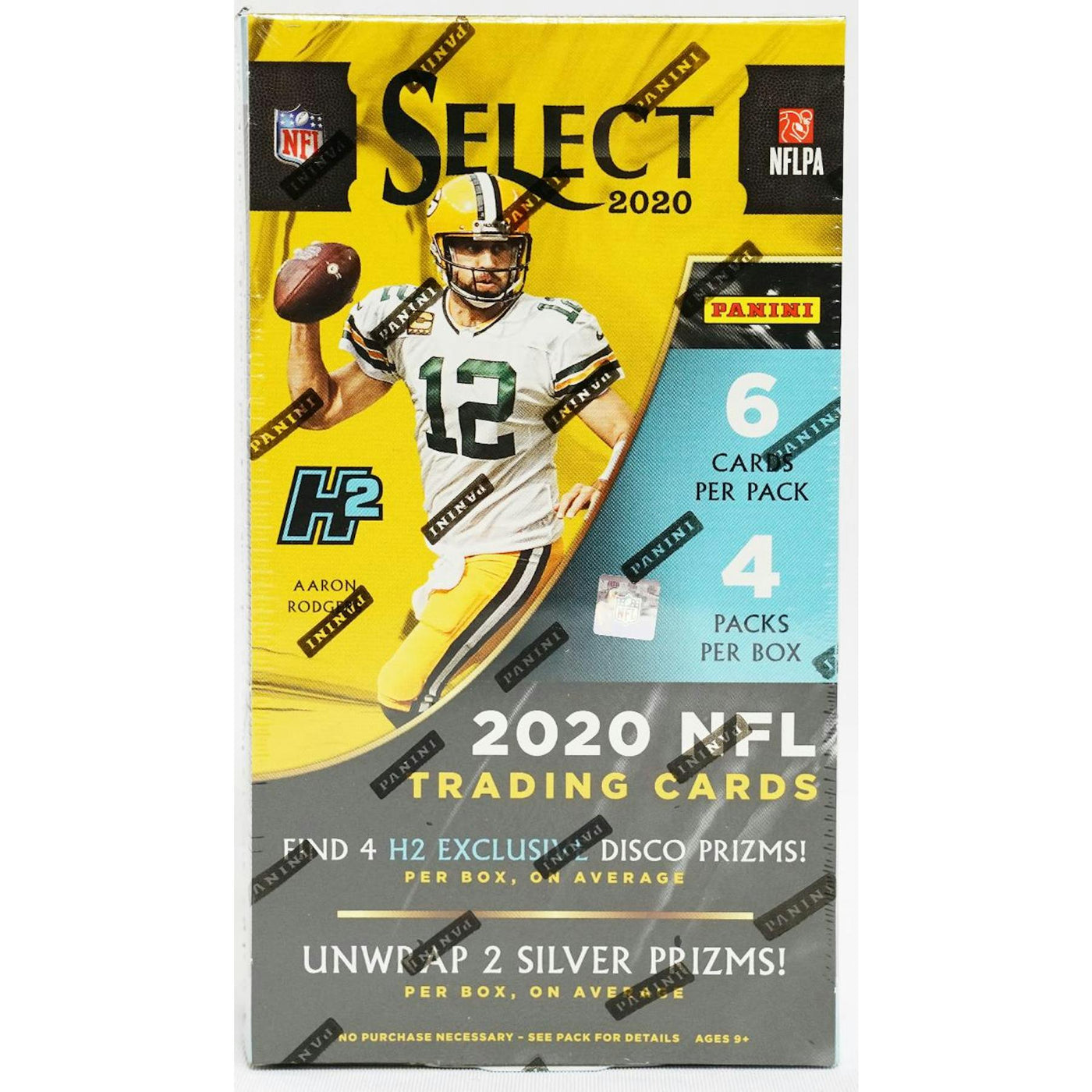 2020 Panini Select Football Hobby Hybrid H2 20-Box Case