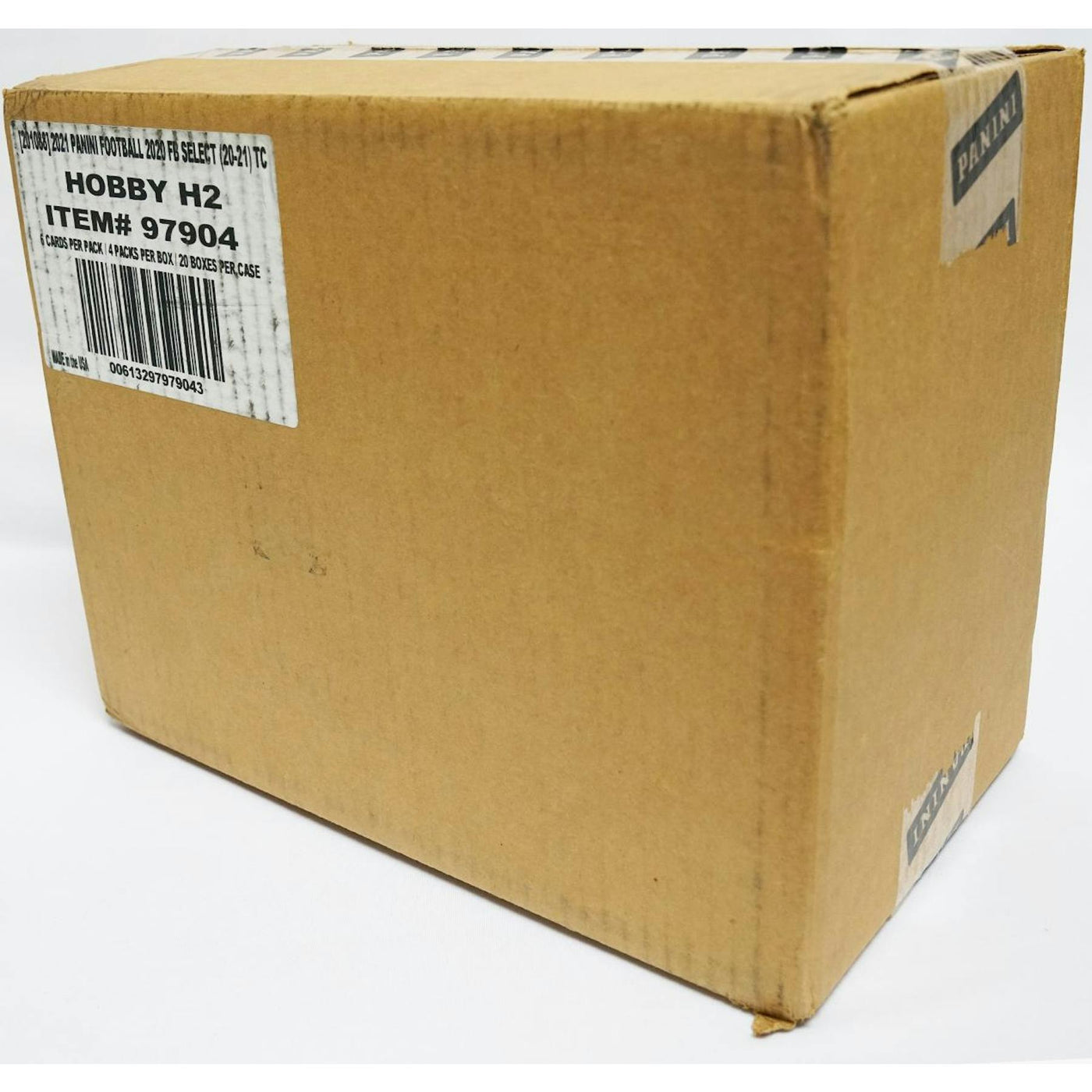 2020 Panini Select Football Hobby Hybrid H2 20-Box Case