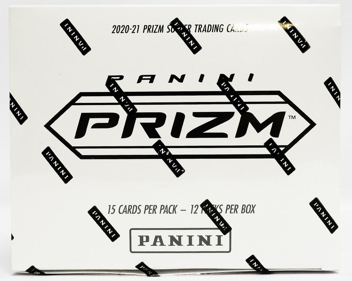 2020/21 Panini Prizm Premier League EPL Soccer Jumbo Value Box (Red White & Blue Prizms!)