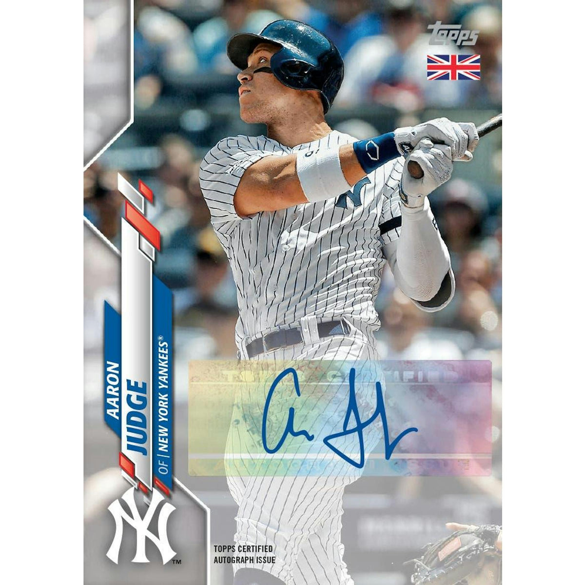 2020 Topps Baseball UK Edition Hobby Box