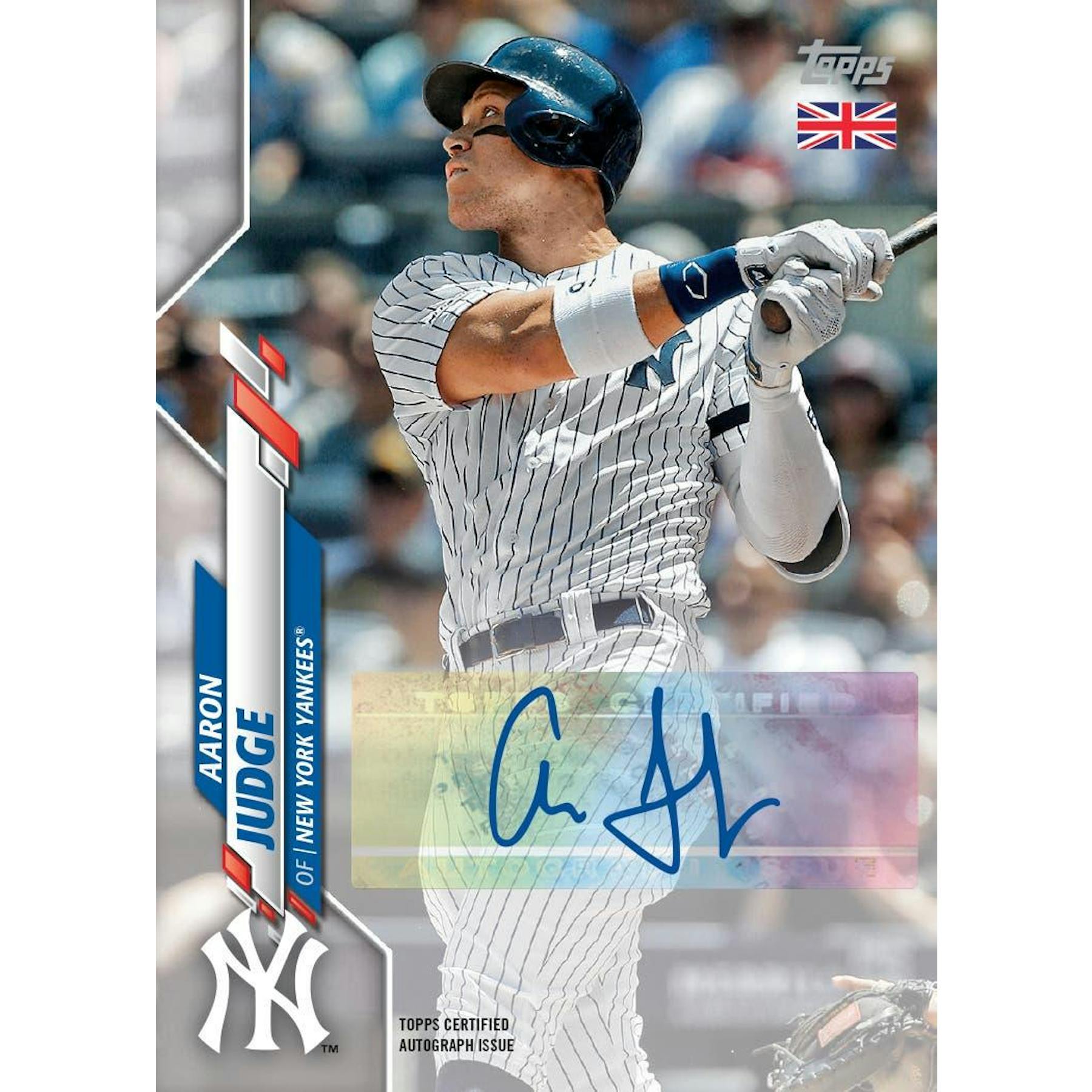2020 Topps Baseball UK Edition Hobby Box