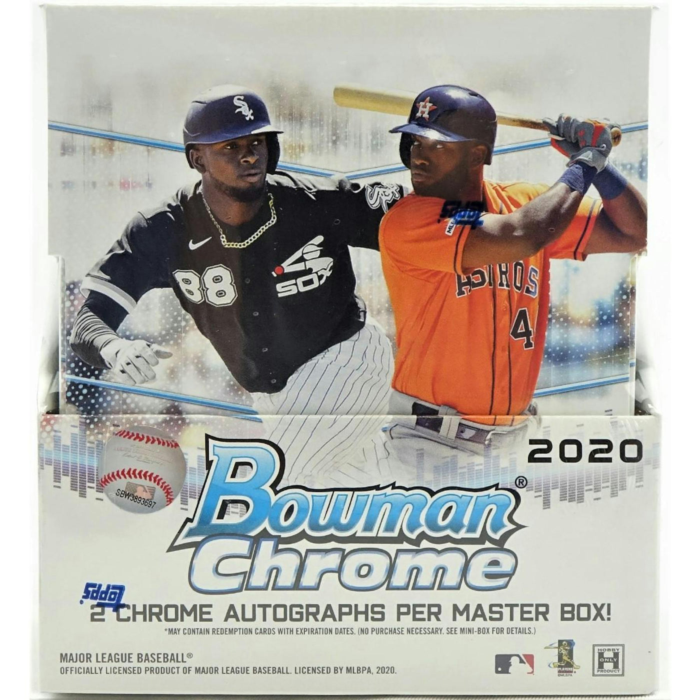 2020 Bowman Chrome Baseball Hobby 12-Box Case
