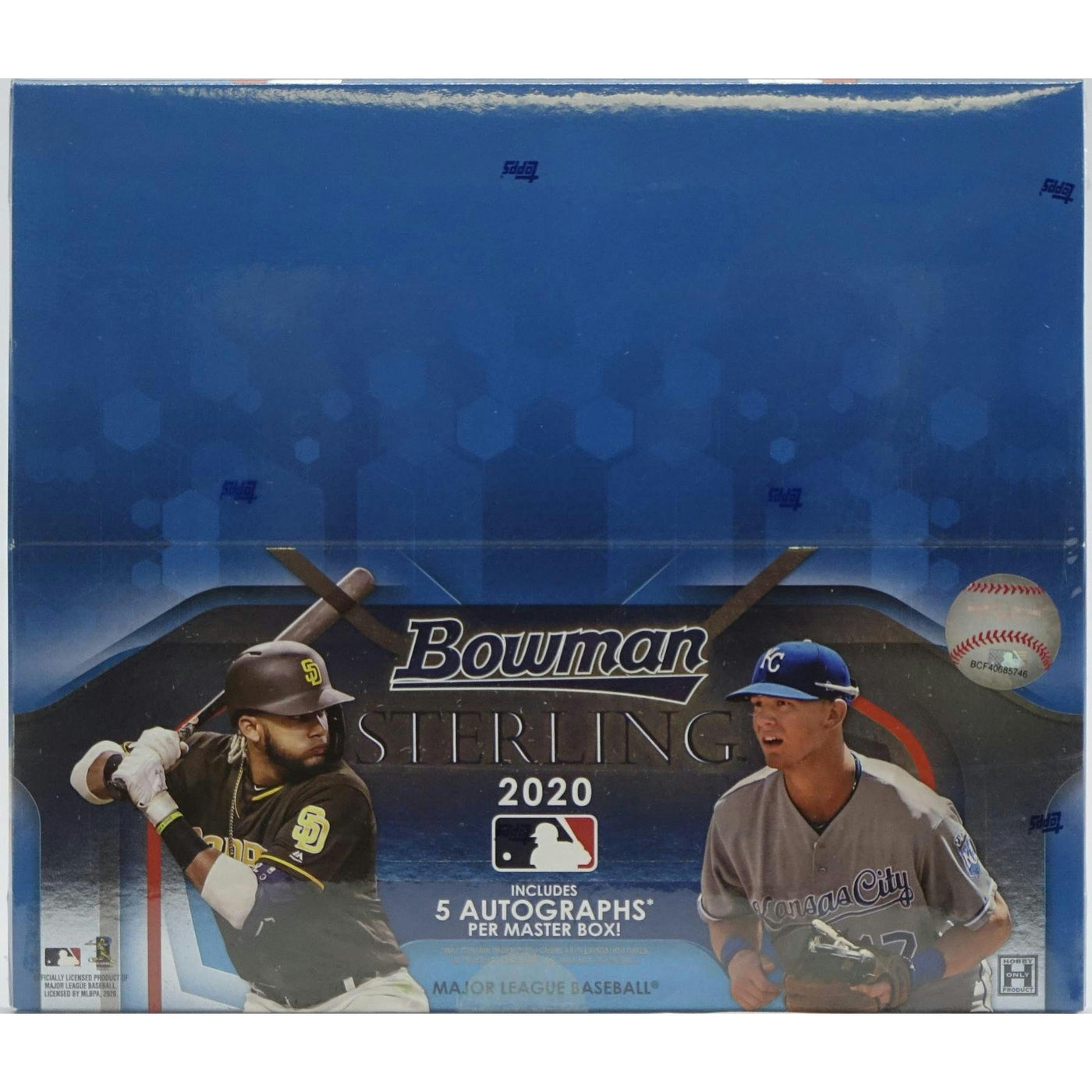 2020 Bowman Sterling Baseball Hobby 12-Box Case
