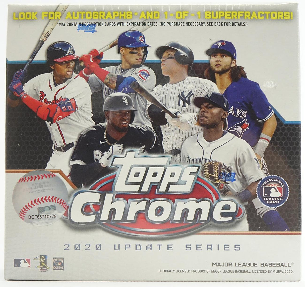 2020 Topps Chrome Update Baseball Mega Box (White) (Reed Buy)