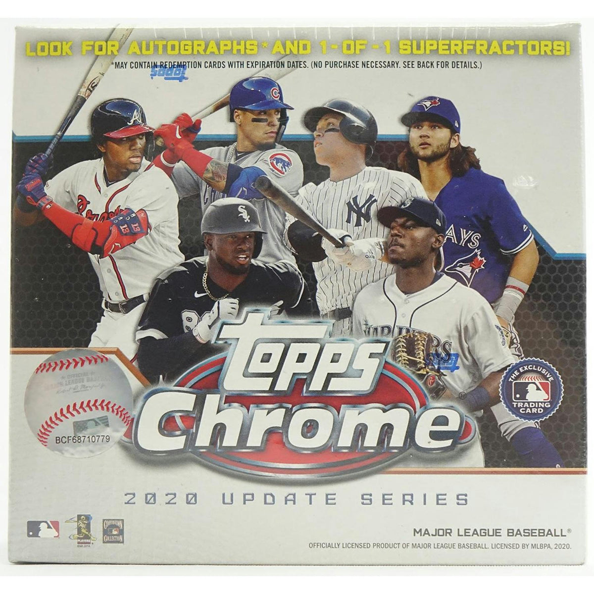 2020 Topps Chrome Update Baseball Mega Box (White) (Reed Buy)