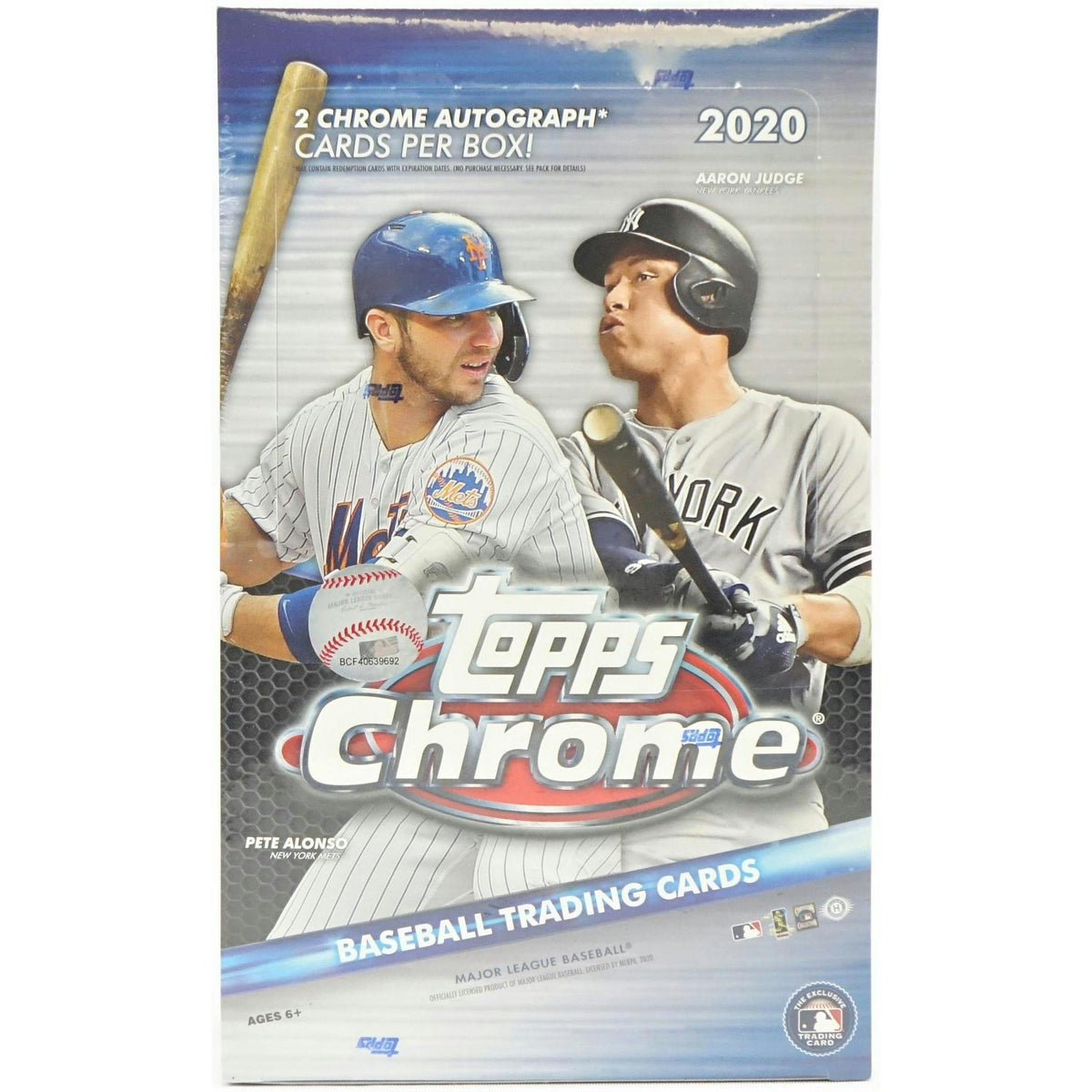 2020 Topps Chrome Baseball Hobby Box (Reed Buy)