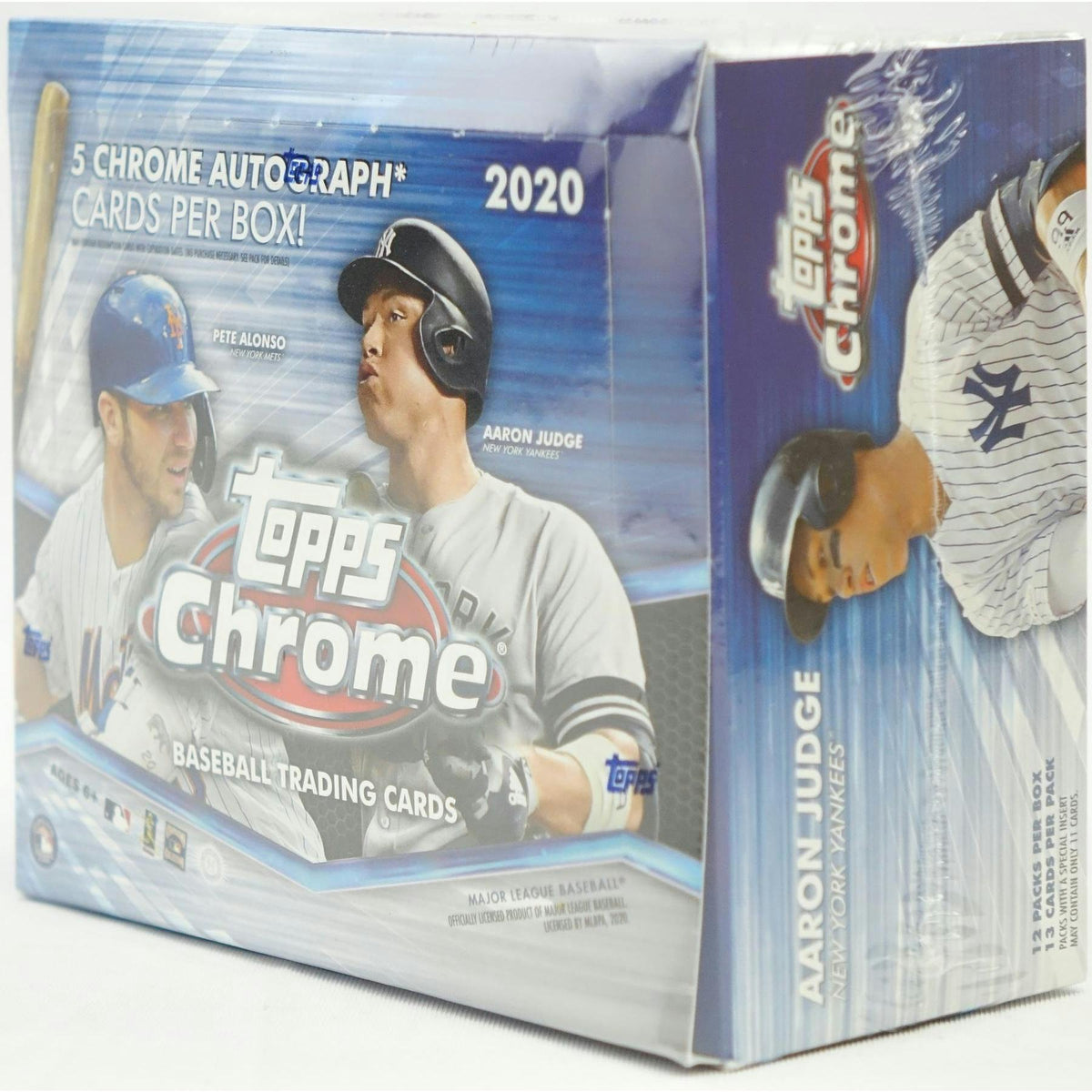 2020 Topps Chrome Baseball Hobby Jumbo 8-Box Case