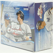 2020 Topps Chrome Baseball Hobby Jumbo 8-Box Case