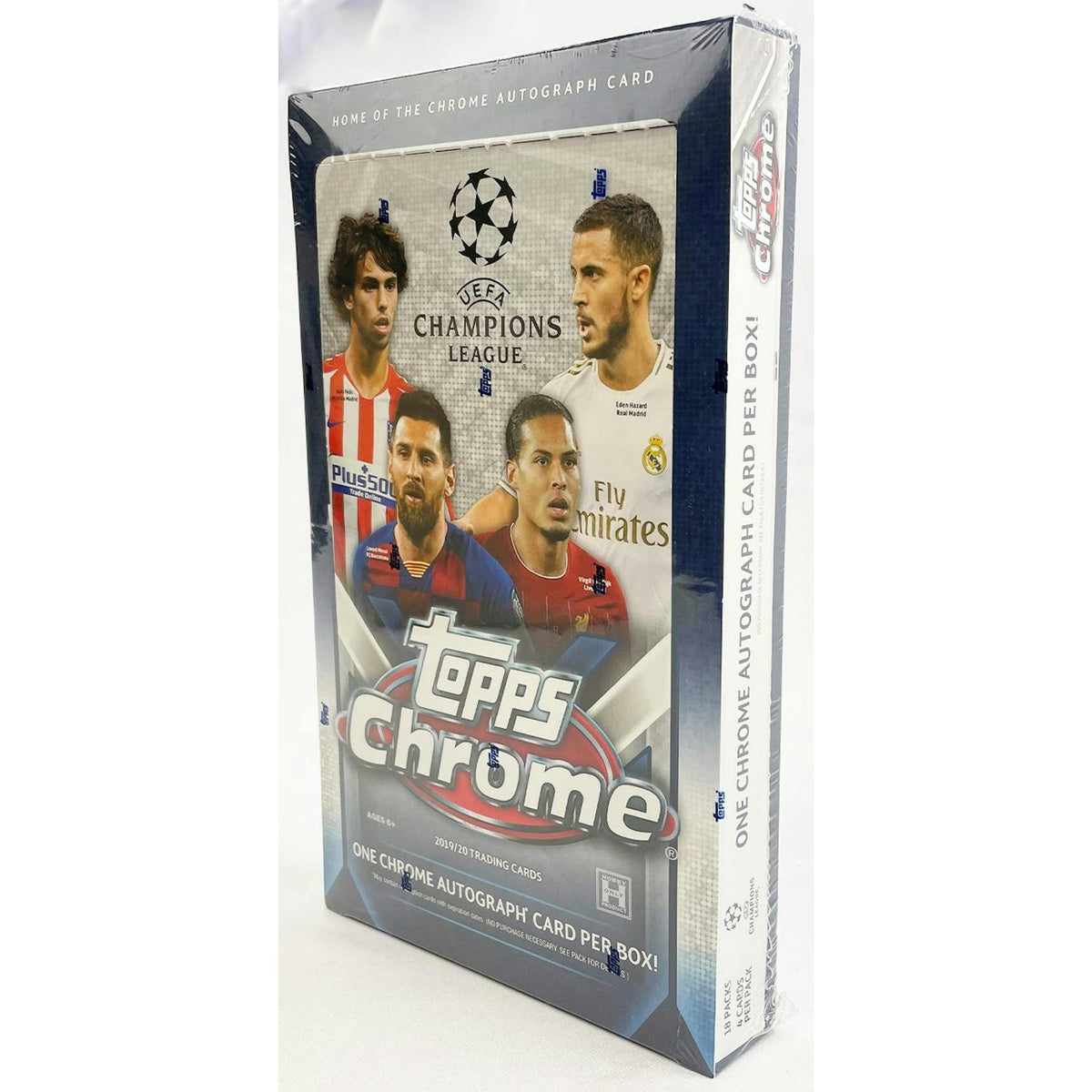 2019/20 Topps Chrome UEFA Champions League Soccer Hobby Box