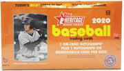 2020 Topps Heritage Minor League Baseball Hobby Box (Reed Buy)