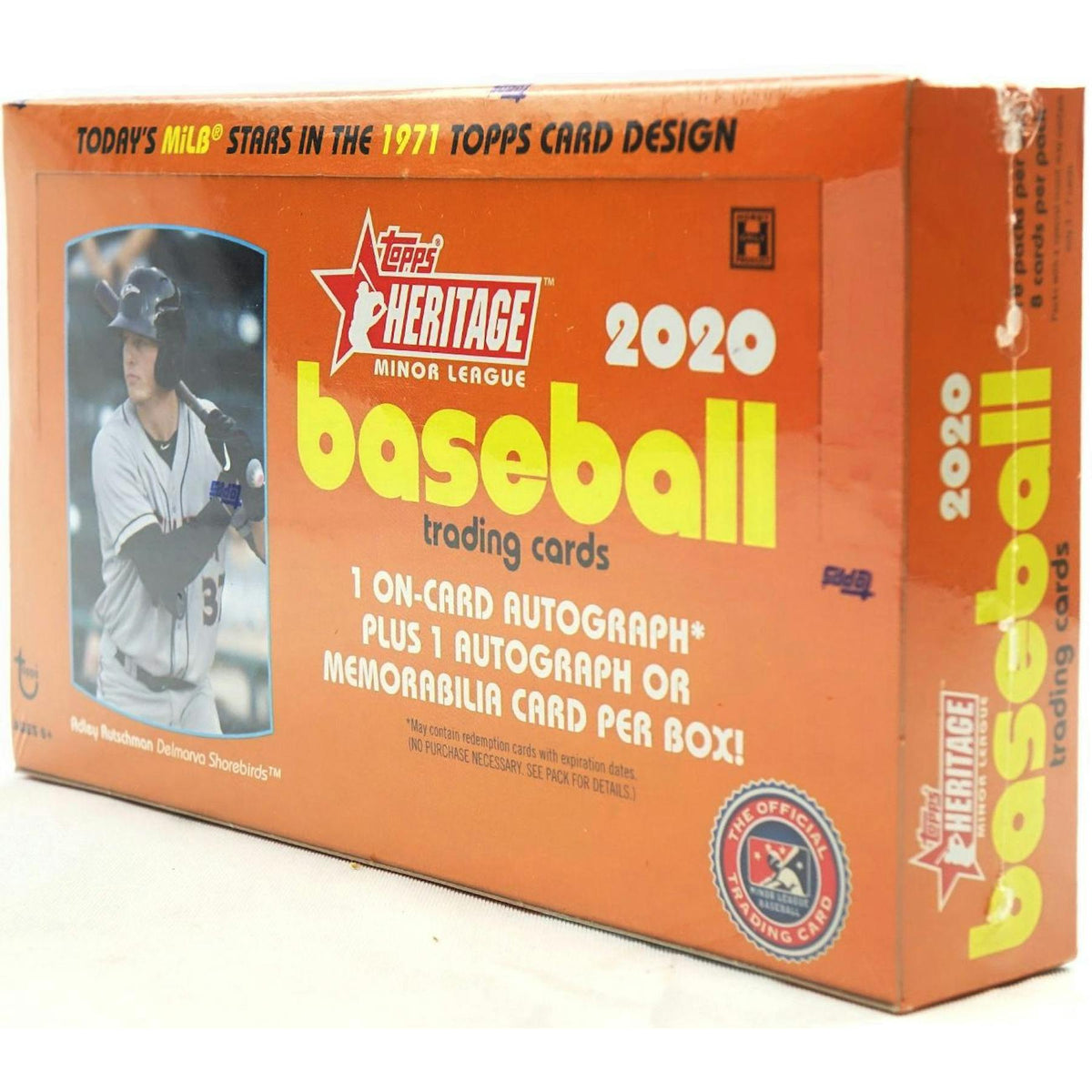 2020 Topps Heritage Minor League Baseball Hobby Box (Reed Buy)