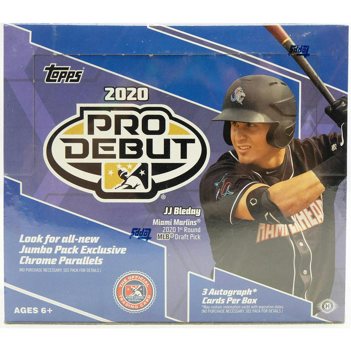 2020 Topps Pro Debut Baseball Hobby Jumbo Box