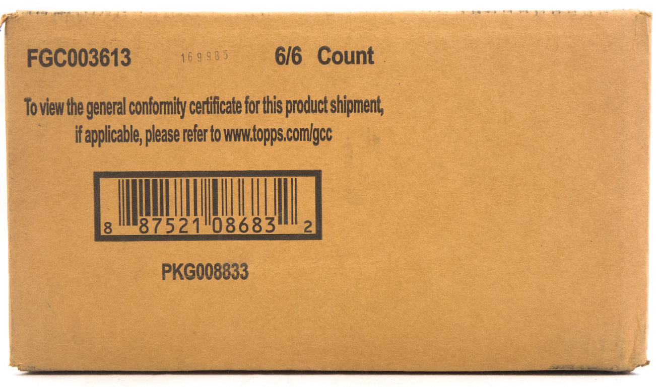 2020 Topps Tribute Baseball Hobby 6-Box Case
