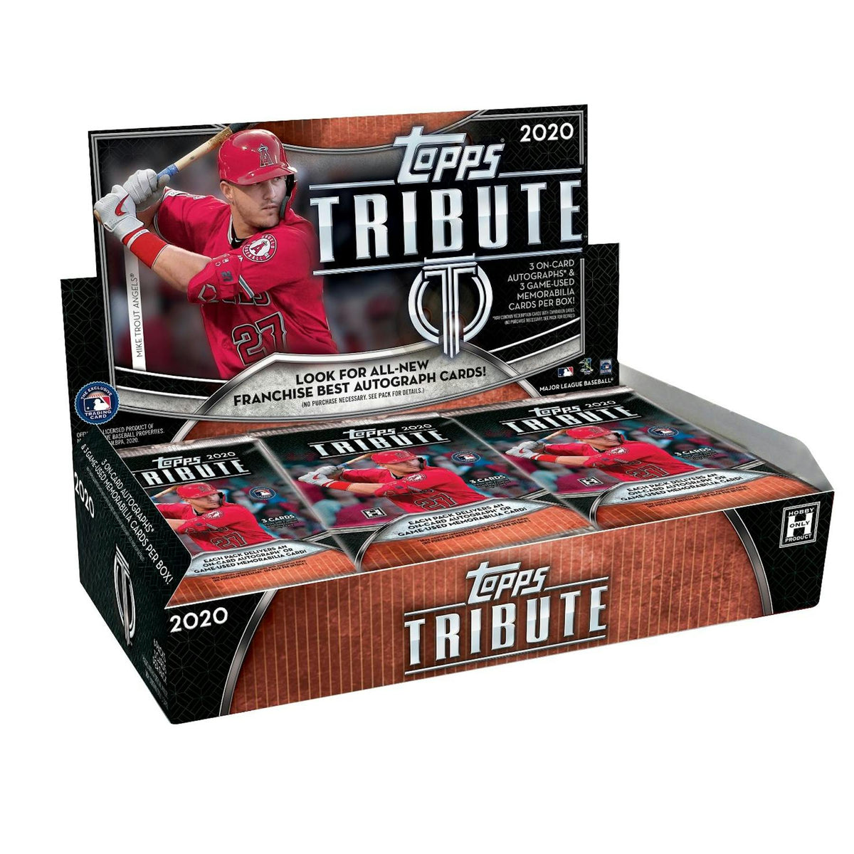 2020 Topps Tribute Baseball Hobby 6-Box Case