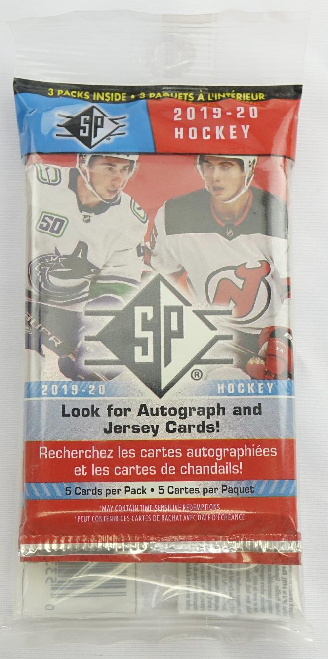 2019/20 Upper Deck SP Hockey Hanger Pack (15 Cards!)