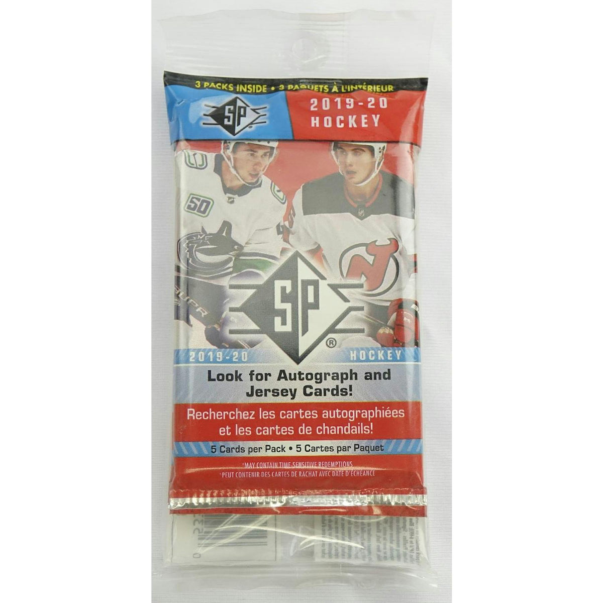 2019/20 Upper Deck SP Hockey Hanger Pack (15 Cards!)